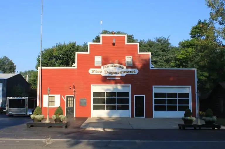 Fire Station in Hamburg Michigan