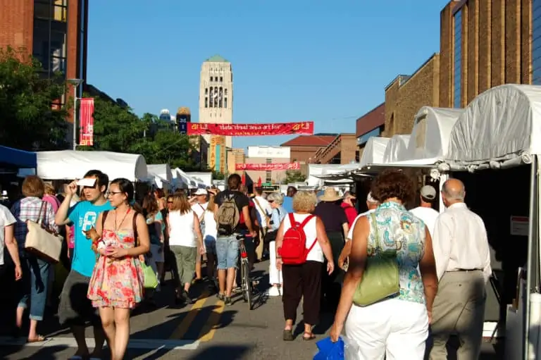 Art Fair in Ann Arbor, Michigan