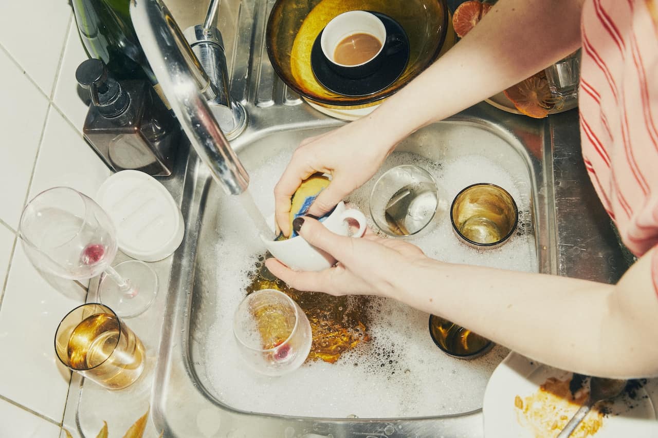 Tips to prevent clogging your garbage disposal with food scraps during the holidays, by Haley Mechanical.